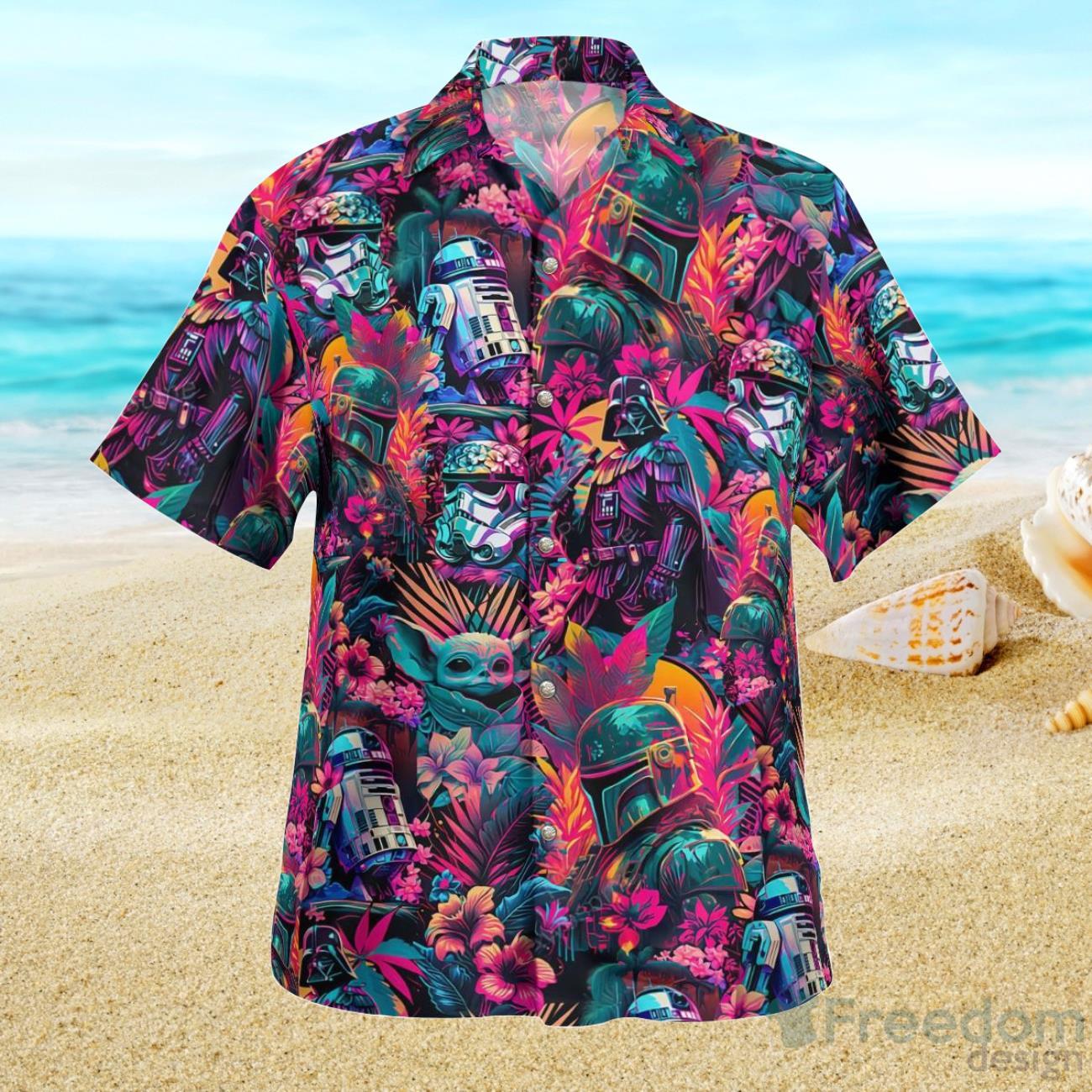 Darth Vader Star Wars Surfing Hawaiian Shirt Impressive Gift For Men And  Women