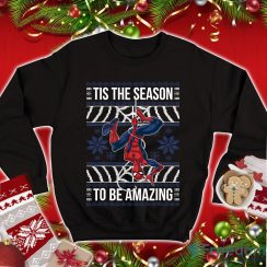 Spiderman Christmas Shirt Amazing Spiderman Avengers Spiderman Shirt Tis The Season Amazing Avengers Superhero Xmas