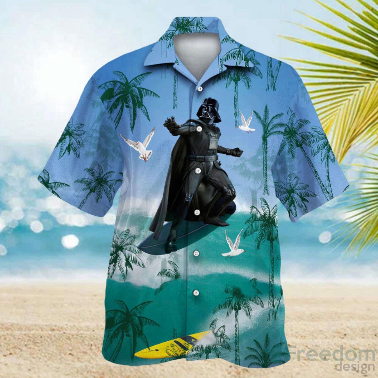 Darth Vader Star Wars Surfing Hawaiian Shirt Impressive Gift For Men And  Women