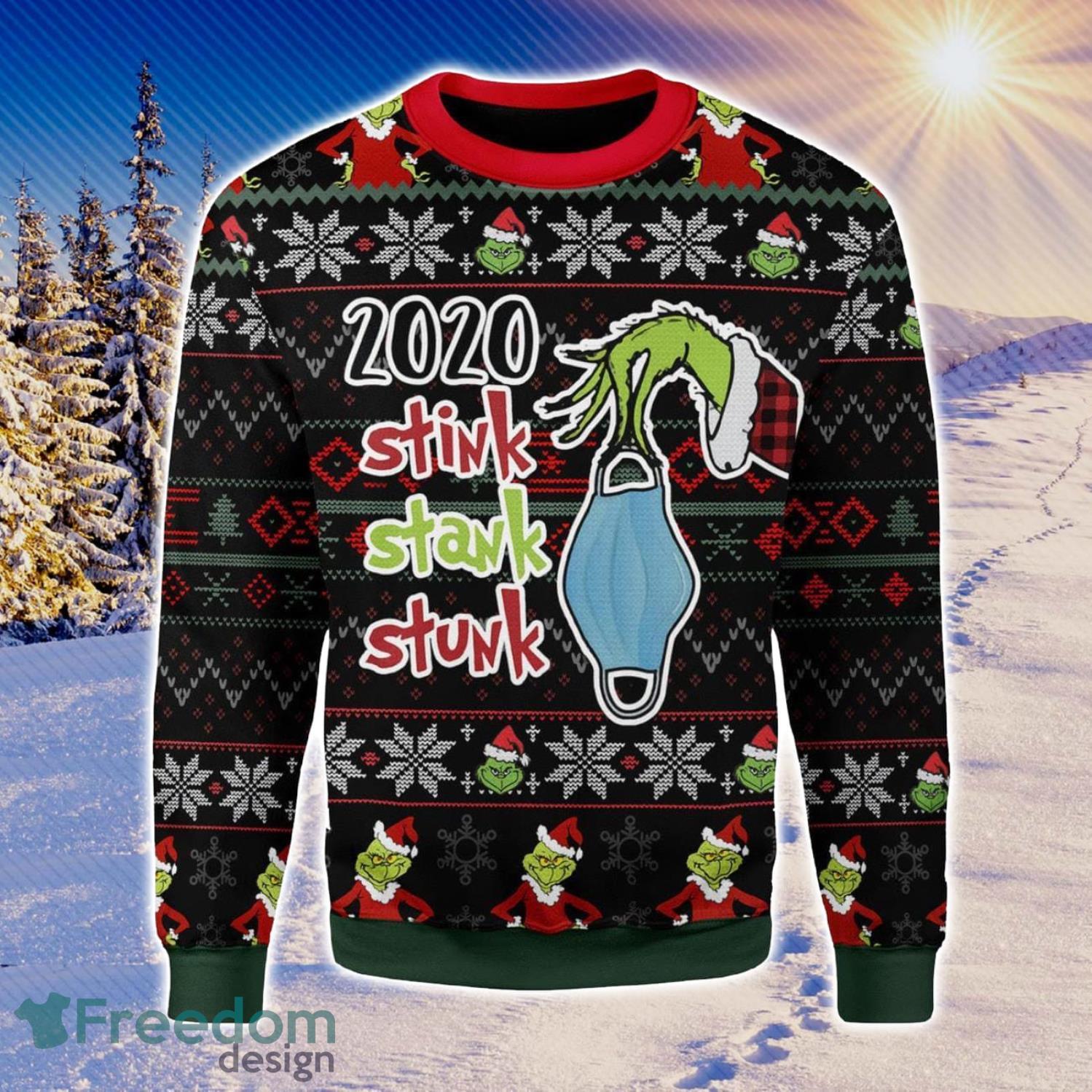 Arizona Cardinals Fans Skull Season Ugly Christmas Sweater - Freedomdesign