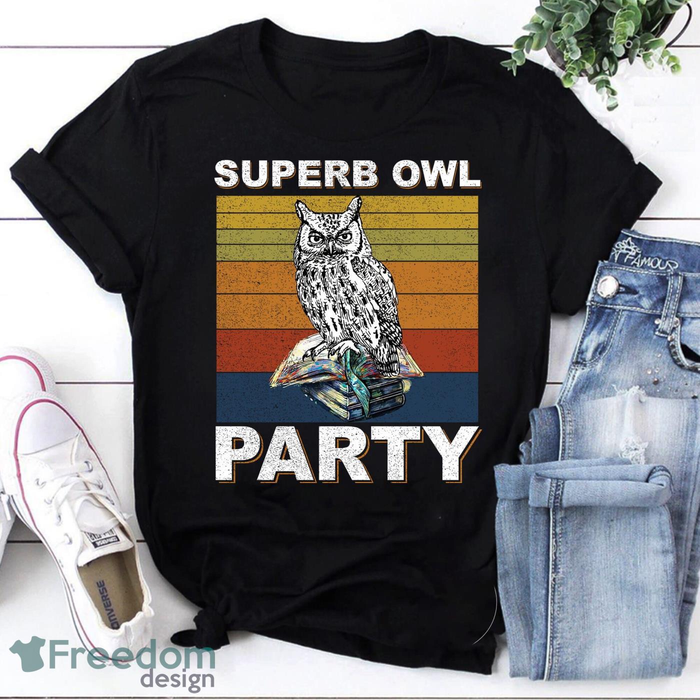 Superb Owl Party What We Do In The Shadows Owl Lover Vintage T-Shirt, Superb Owl Shirt Product Photo 1