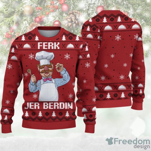 Swedish Chef Ugly Sweater Christmas Ugly Sweater For Holiday Xmas Family Gift Product Photo 1