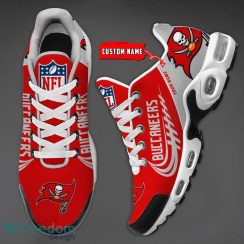 Tampa Bay Buccaneers Custom Name Air Cushion Sport Shoes For Fans Product Photo 3