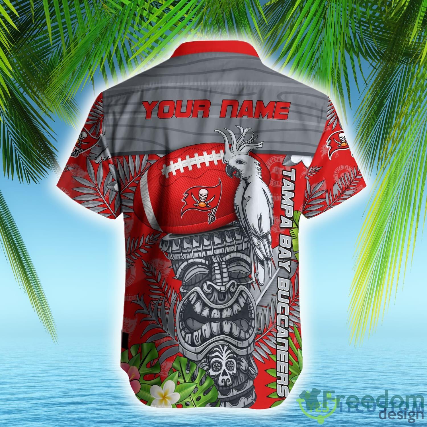 Tampa Bay Buccaneers NFL Custom Name Hawaiian Shirt Summer Shirt