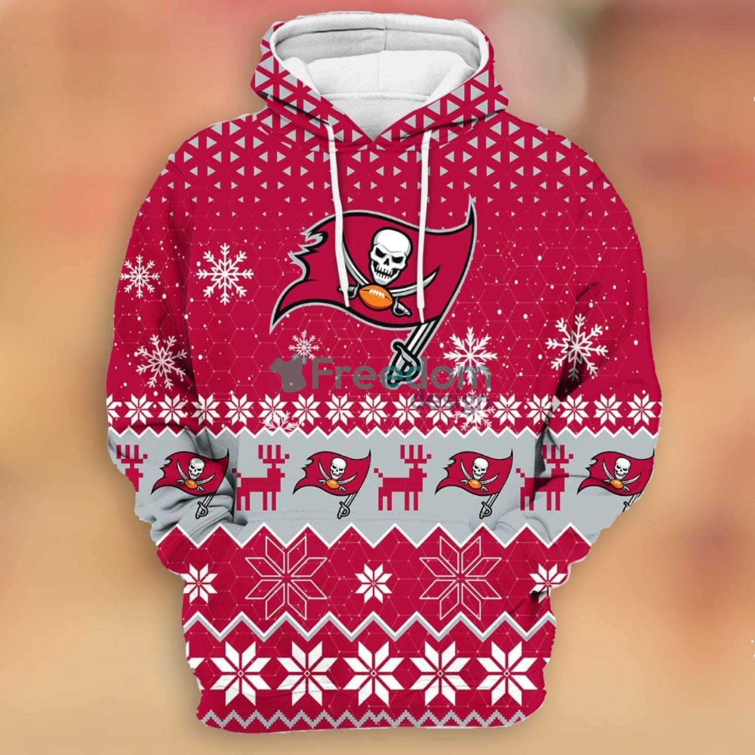 Tampa Bay Buccaneers Hoodies Full Over Print - Freedomdesign