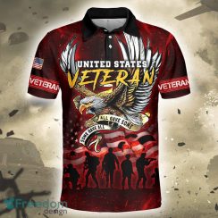 Teams Red Eagle US Veteran 3D Polo Shirt image Teams Red Eagle US Veteran 3D Polo Shirt - Eagle US Veteran 3D All Over Printed Unisex Shirts_13