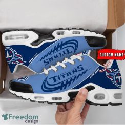 Tennessee Titans Air Cushion Sport Shoes Custom Name Gift For Men And Women Sport Fans Product Photo 2