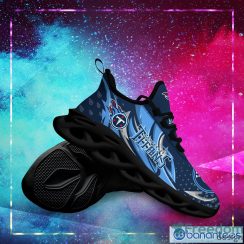 Tennessee Titans Logo Triangle Chunky Sneakers Max Soul Shoes Gift For Men And Women - Tennessee Titans Logo Triangle Pattern 3D Max Soul Sneaker Shoes_4