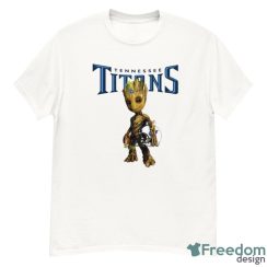 Tennessee Titans NFL Football Groot Marvel Guardians Of The Galaxy T Shirt