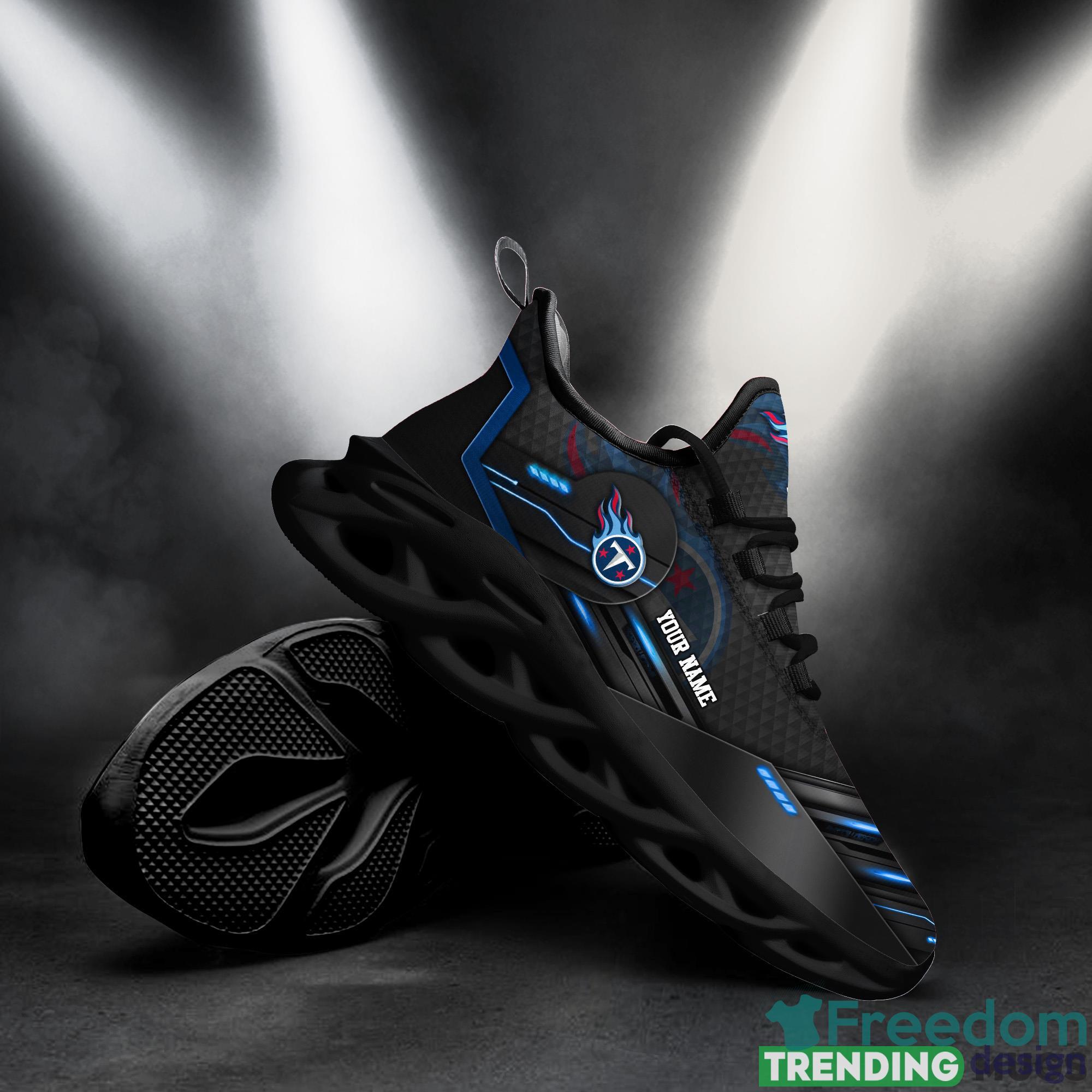 Tennessee Titans NFL Unique Sneaker Max Soul Shoes - Freedomdesign