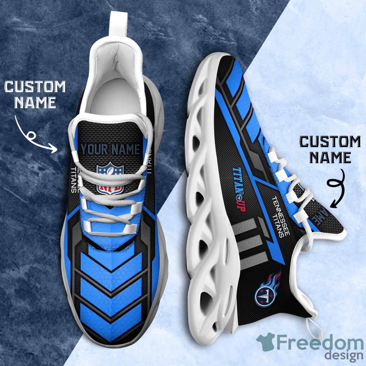 Tennessee Titans NFL Ultra Custom Name Max Soul Shoes New Trend Running  Sport Sneakers - Freedomdesign