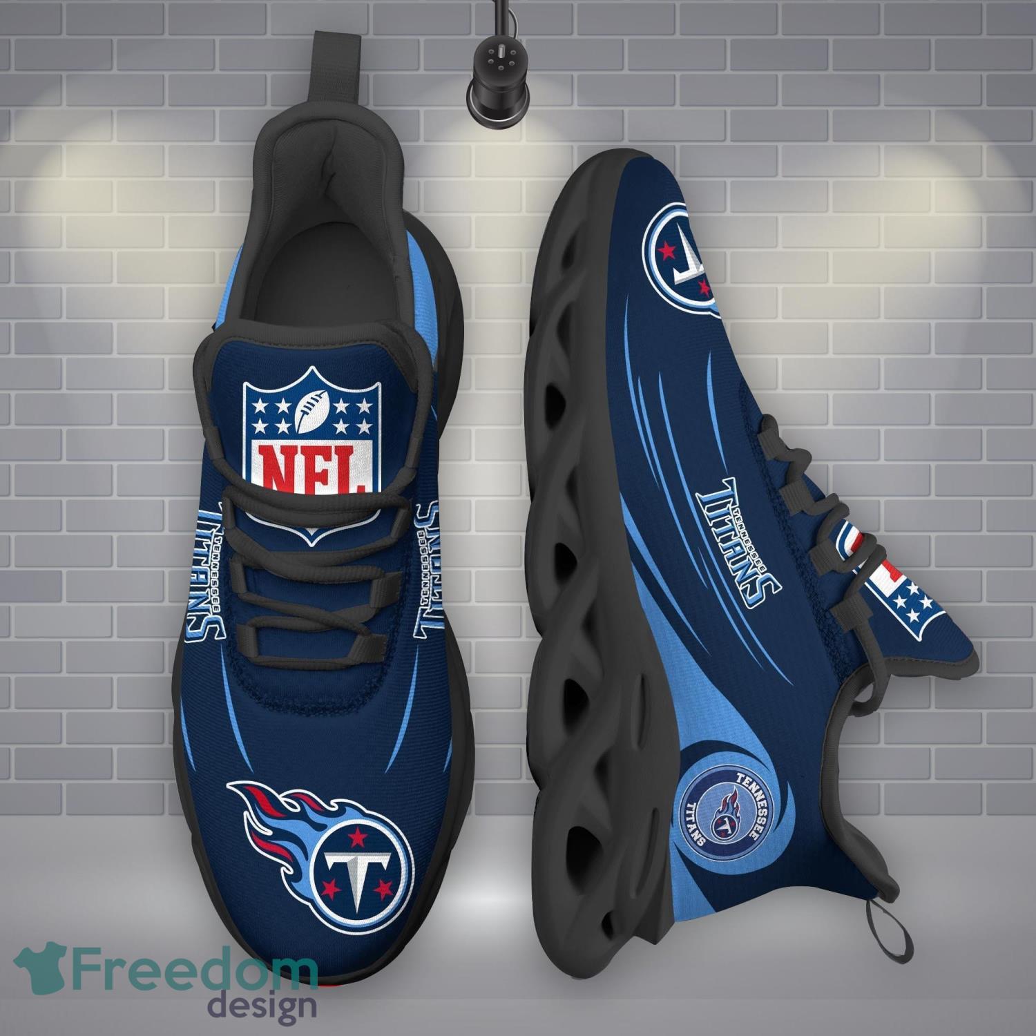 Tennessee Titans NFLMax Soul Shoes New Sport Gift Running Sneakers Product Photo 1