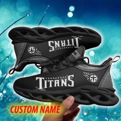 Tennessee Titans Statement Custom Name Chunky Sneaker AOP Gift Fans Max Soul Shoes - Tennessee Titans Max Soul Sneaker NFL photo 2