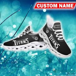 Tennessee Titans Statement Custom Name Chunky Sneaker AOP Gift Fans Max Soul Shoes - Tennessee Titans Max Soul Sneaker NFL photo 4