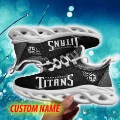 Tennessee Titans Statement Custom Name Chunky Sneaker AOP Gift Fans Max Soul Shoes - Tennessee Titans Max Soul Sneaker NFL photo 5