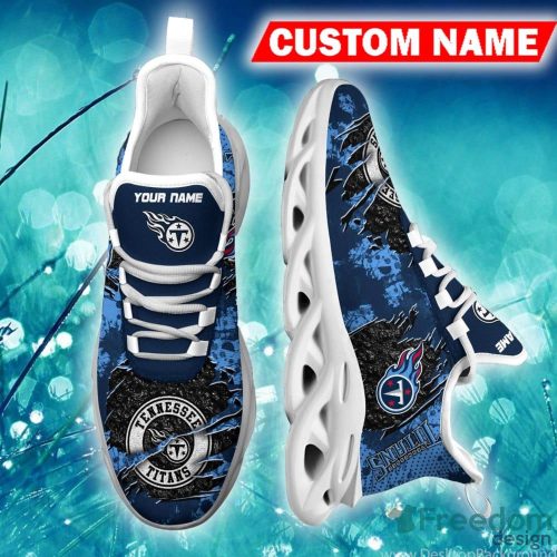 Tennessee Titans Urbanite Custom Name Chunky Sneaker AOP Gift Fans Max Soul Shoes - Tennessee Titans Max Soul Sneaker NFL photo 5