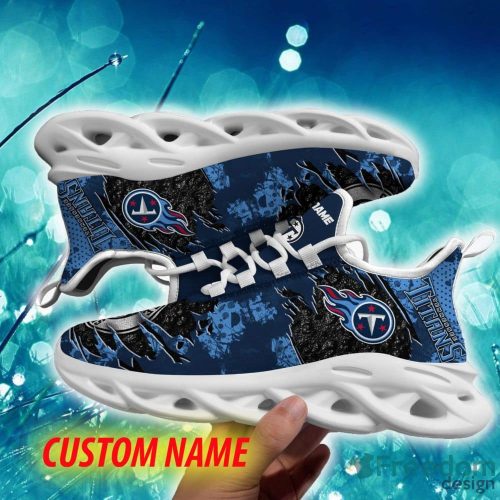 Tennessee Titans Urbanite Custom Name Chunky Sneaker AOP Gift Fans Max Soul Shoes - Tennessee Titans Max Soul Sneaker NFL photo 6