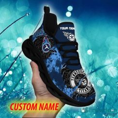 Tennessee Titans Urbanite Custom Name Chunky Sneaker AOP Gift Fans Max Soul Shoes - Tennessee Titans Max Soul Sneaker NFL photo 7