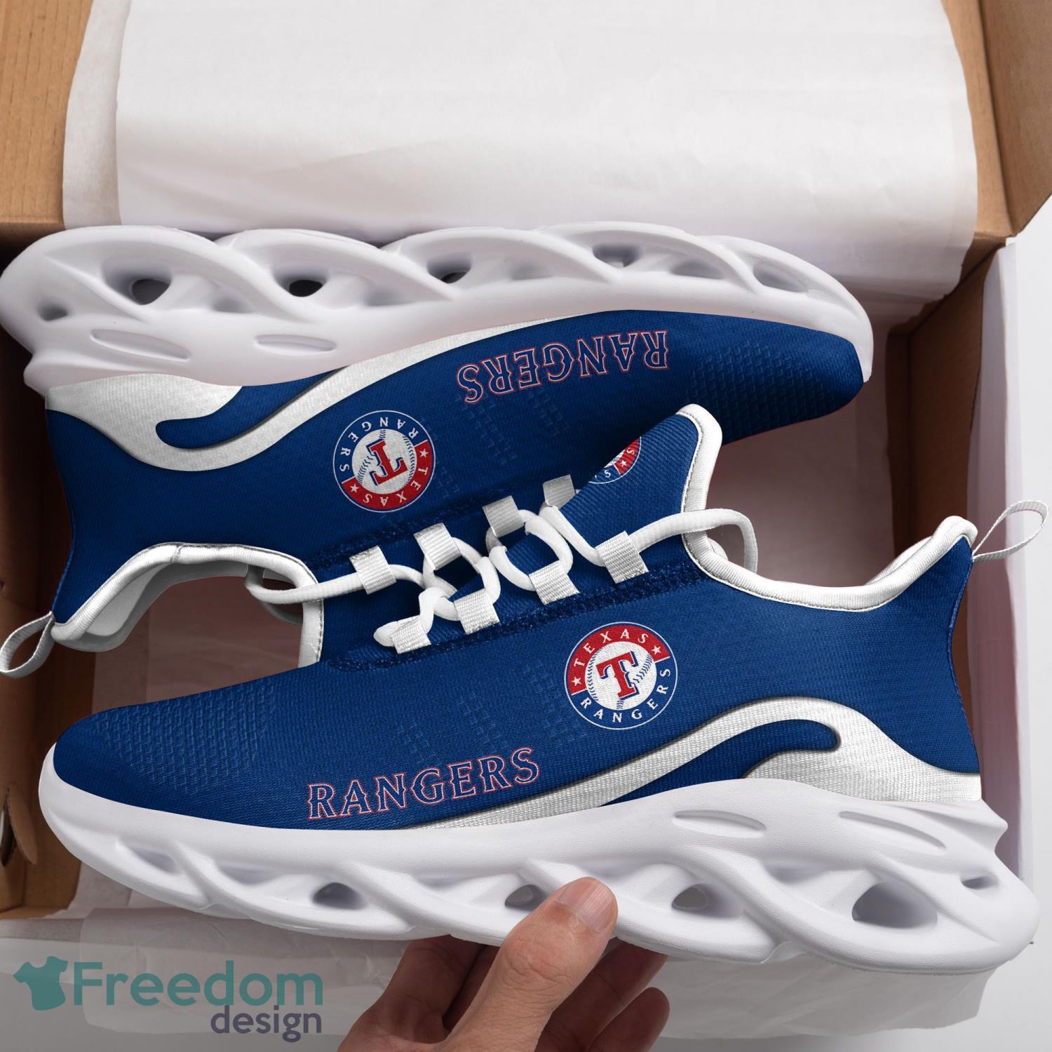 Texas Rangers Max Soul Shoes Clunky Sneakers Sport Gift For Men Women Product Photo 1