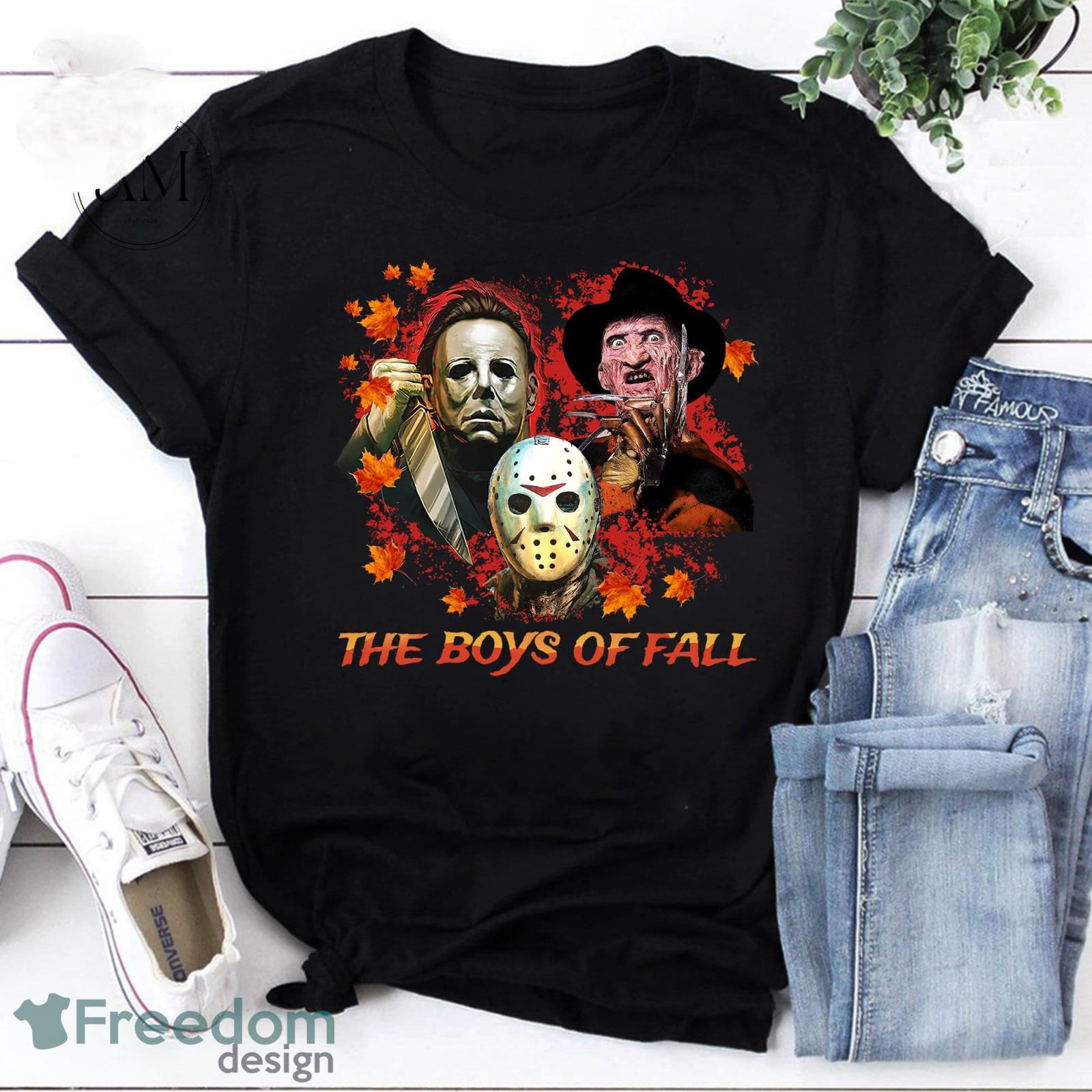 The Boys Of Fall Vintage T-Shirt, Friends Halloween Shirt, For Halloween Shirt, Scary Halloween Shirt Product Photo 1