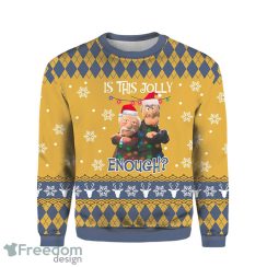 The Muppets Uncle Statler Is This Jolly Enough Ugly Christmas Sweater