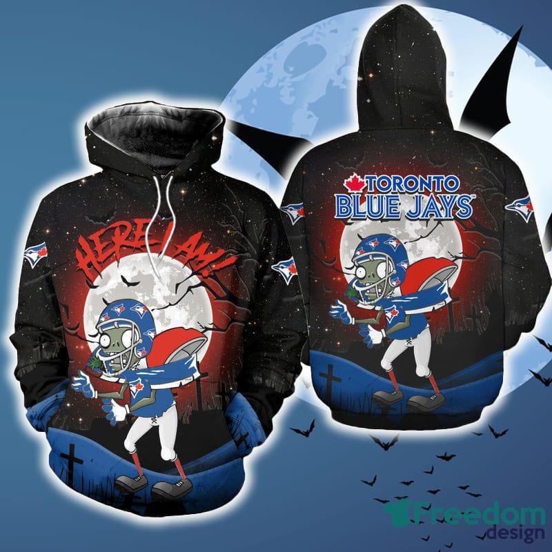 Toronto Blue Jays Woven Fans Gift 3D Hoodie Zip Hoodie Printed For