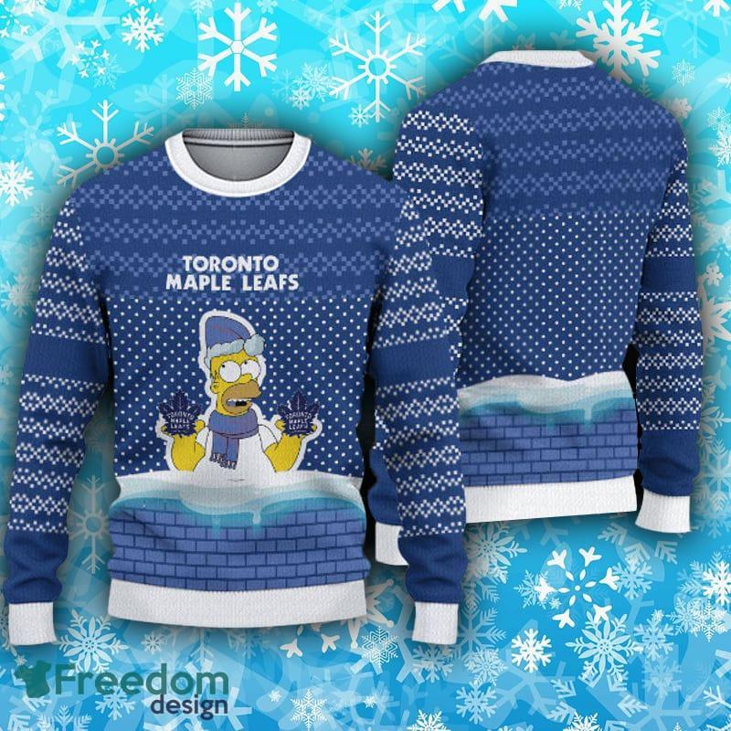 Toronto Maple Leafs Christmas Simpson Sweater For Fans