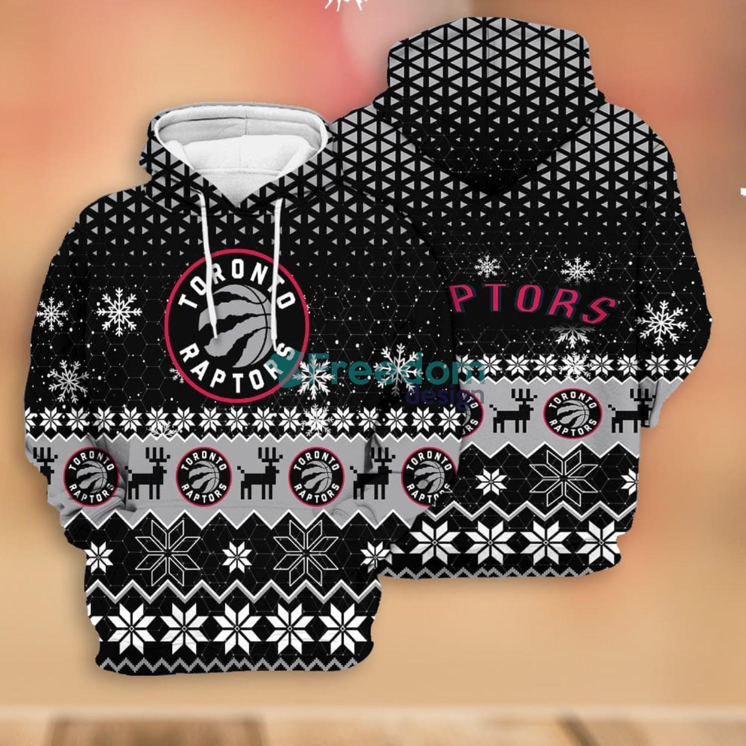 Toronto Raptors Men's NBA Ugly Christmas Sweater Size Large