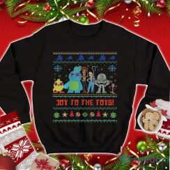 Toy Story Christmas Sweatshirt Joy to the Toys Woody And Lightyear Disneyland Christmas