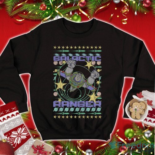 Toy Story Ugly Christmas Sweatshirt Buzz Lightyear Galactus Ranger Sweatshirt Lightyear Christmas Sweatshirt Product Photo 1