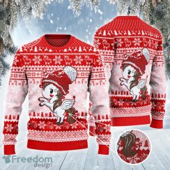 Unicorn Lovers Christmas Red Ugly Sweater