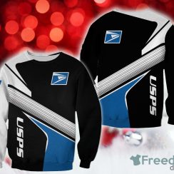 usps Holly Christmas 3D Sweatshirt AOP Gift For Men And Women