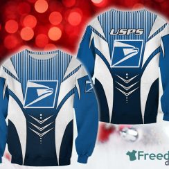 usps Joyful Christmas 3D Sweatshirt AOP Gift For Men And Women