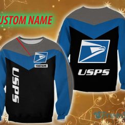usps Logo Brands Custom Name Casual 3D Sweatshirt For Men And Women Gift Christmas