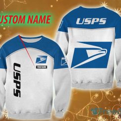 usps Logo Brands Custom Name Cosy 3D Sweatshirt For Men And Women Gift Christmas