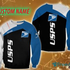 usps Logo Brands Custom Name Family 3D Sweatshirt For Men And Women Gift Christmas