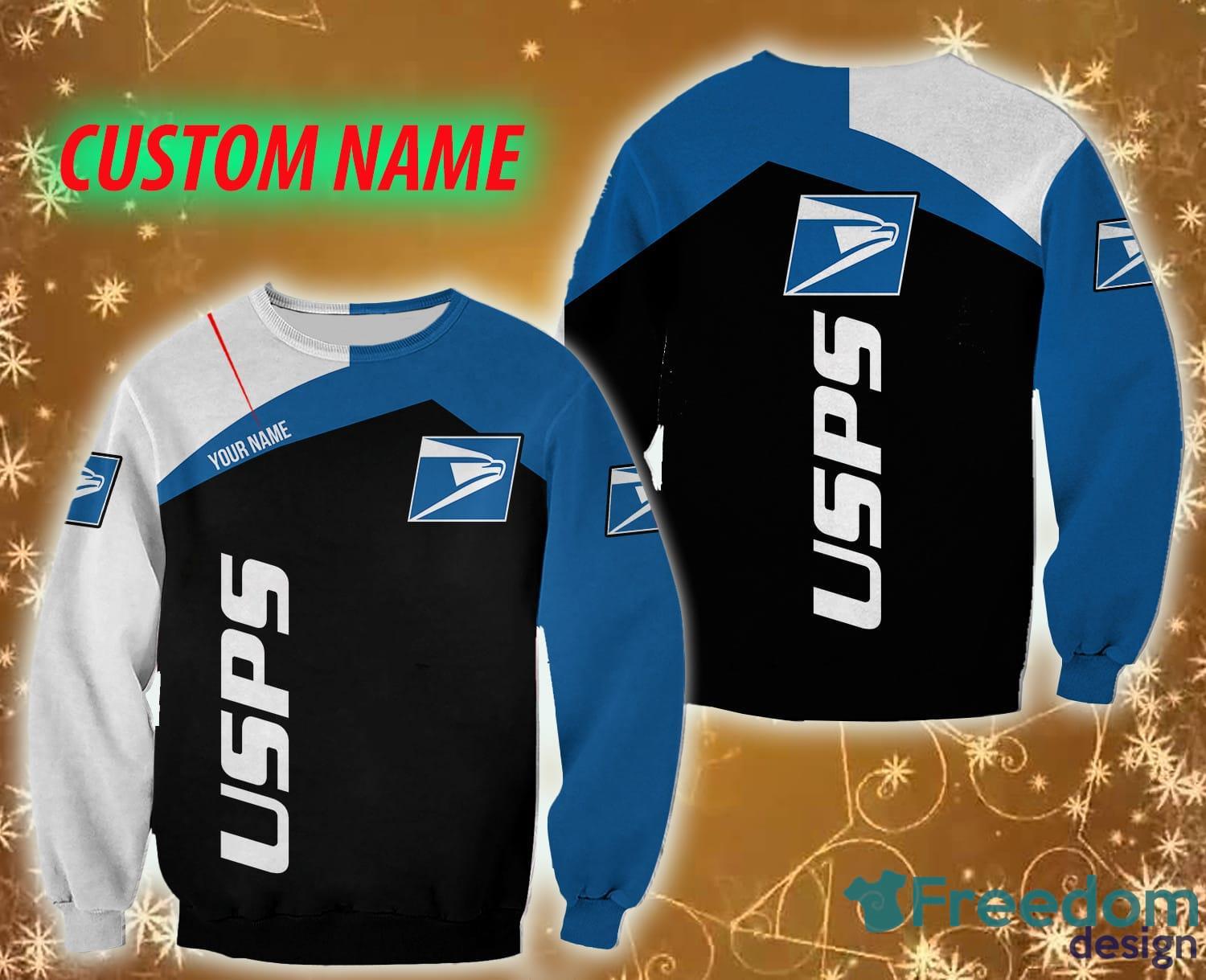 usps Logo Brands Custom Name Family 3D Sweatshirt For Men And Women Gift Christmas image usps Logo Brands Custom Name Family 3D Sweatshirt For Men And Women Gift Christmas - usps Logo Brands Custom Name Family 3D Sweatshirt For Men And Women Gift Christmas
