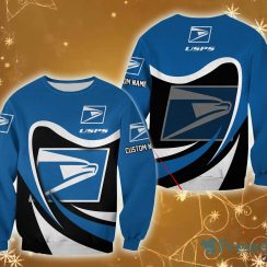 usps Logo Brands Custom Name Handmade 3D Sweatshirt For Men And Women Gift Christmas