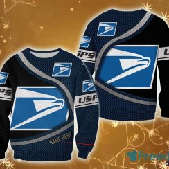 usps Logo Brands Custom Name Traditional 3D Sweatshirt For Men And Women Gift Christmas
