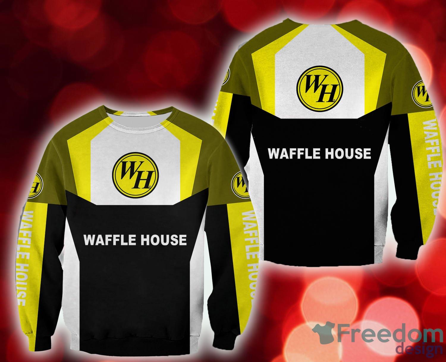 waffle house Chime Christmas 3D Sweatshirt AOP Gift For Men And Women image waffle house Chime Christmas 3D Sweatshirt AOP Gift For Men And Women - waffle house Chime Christmas 3D Sweatshirt AOP Gift For Men And Women