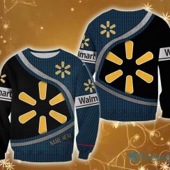 walmart Logo Brands Custom Name Event 3D Sweatshirt For Men And Women Gift Christmas