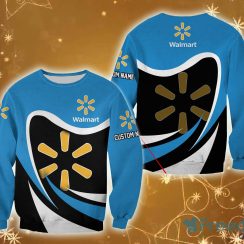 walmart Logo Brands Custom Name Gather 3D Sweatshirt For Men And Women Gift Christmas