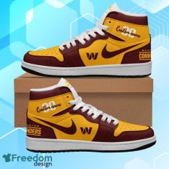 Washington Commanders Air Jordan Hightop Shoes Custom Name & Number Product Photo 2