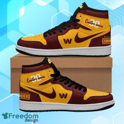 Washington Commanders Air Jordan Hightop Shoes Custom Name & Number Washington Commanders Air Jordan Hightop Shoes Custom Name & Number
