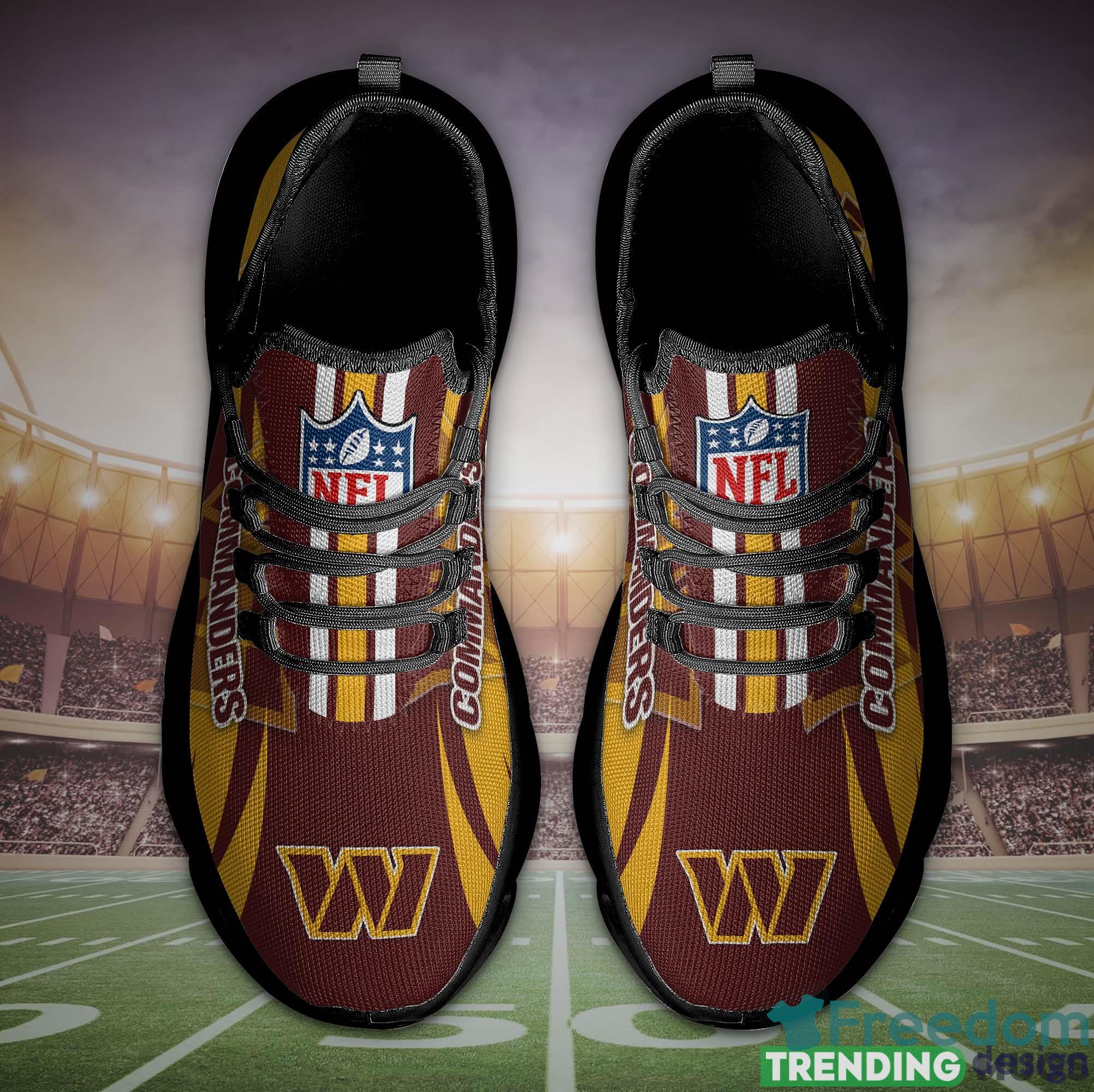 Washington Commanders NFL Max Soul Sneakers Sport Shoes - Banantees