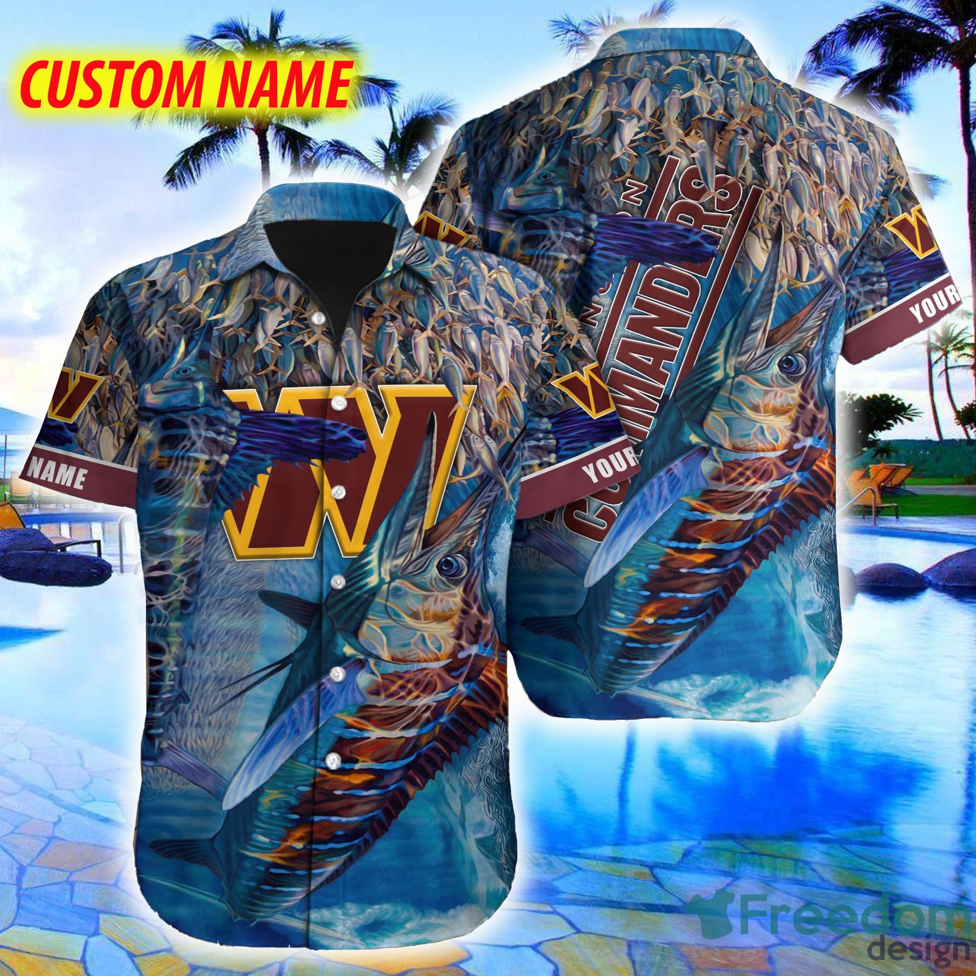 Washington Commanders NFL Flower Hawaiian Shirt Style Gift For Fans  hawaiian shirt - Limotees