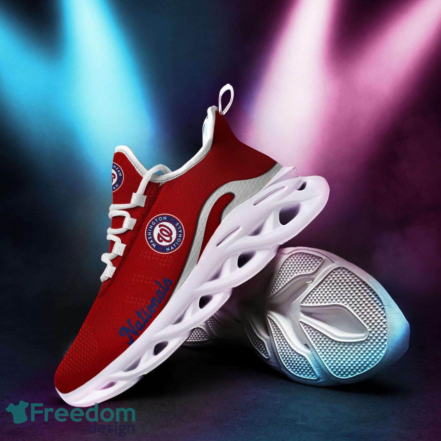 Washington Nationals Max Soul Shoes Clunky Sneakers Sport Gift For Men Women Product Photo 2