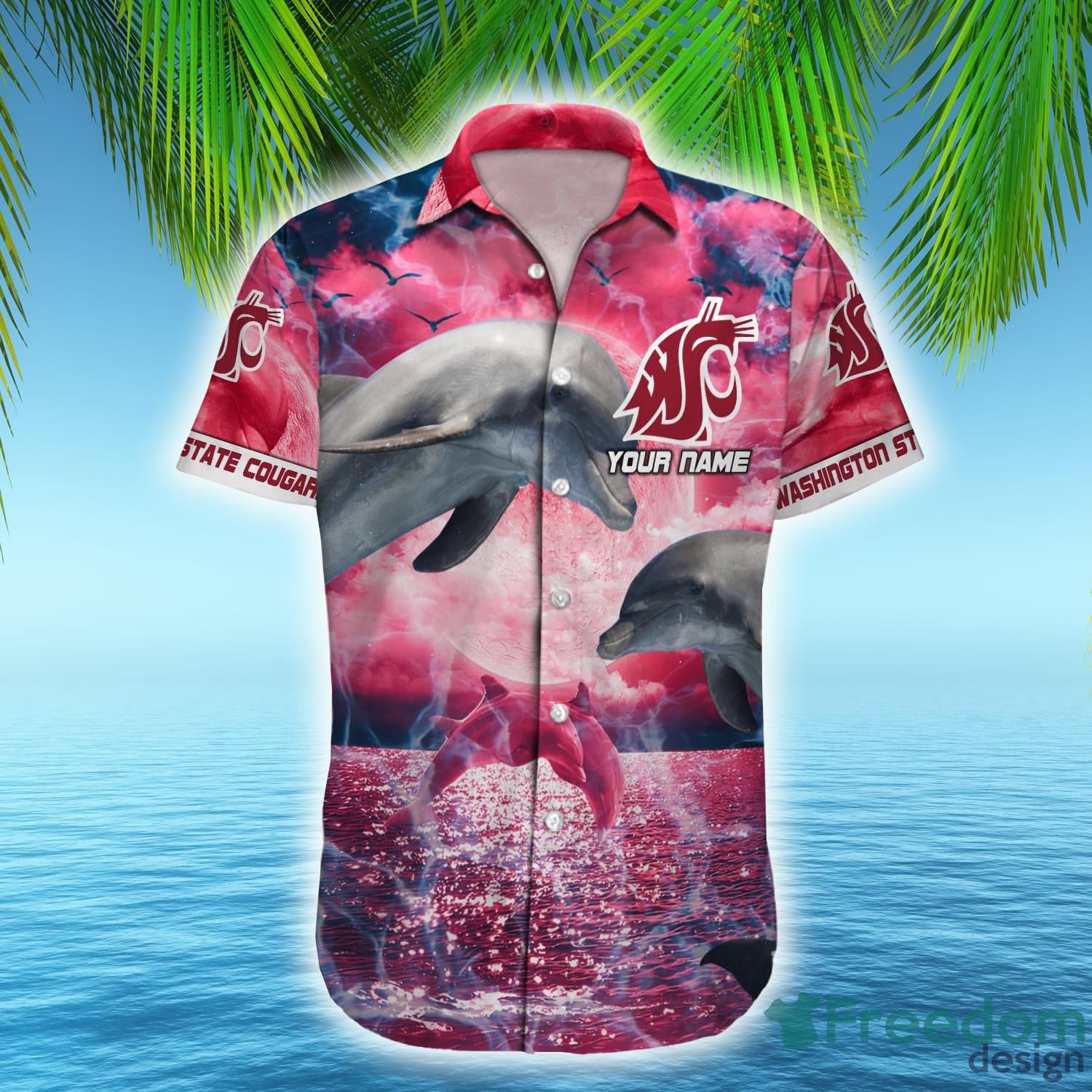 Miami Dolphins Hawaiian Shirt Dolphins Vintage Tropical Forest Hawaiian  Shirt - Upfamilie Gifts Store