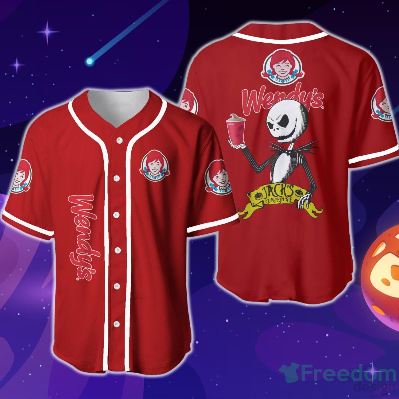 Burger King Wild Turkey Halloween Horror Character Baseball Jersey