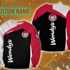 wendy’s Logo Brands Custom Name Fashionable 3D Sweatshirt For Men And Women Gift Christmas